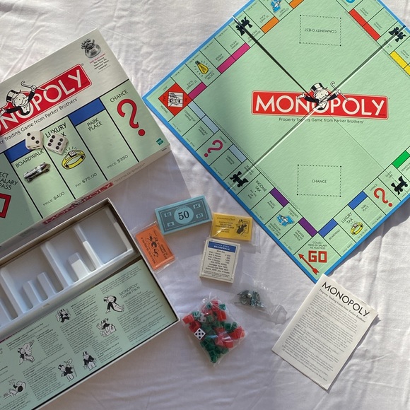 New Vintage Monopoly Family Fun Board Game 2-6 Player Game - Picture 4 of 12